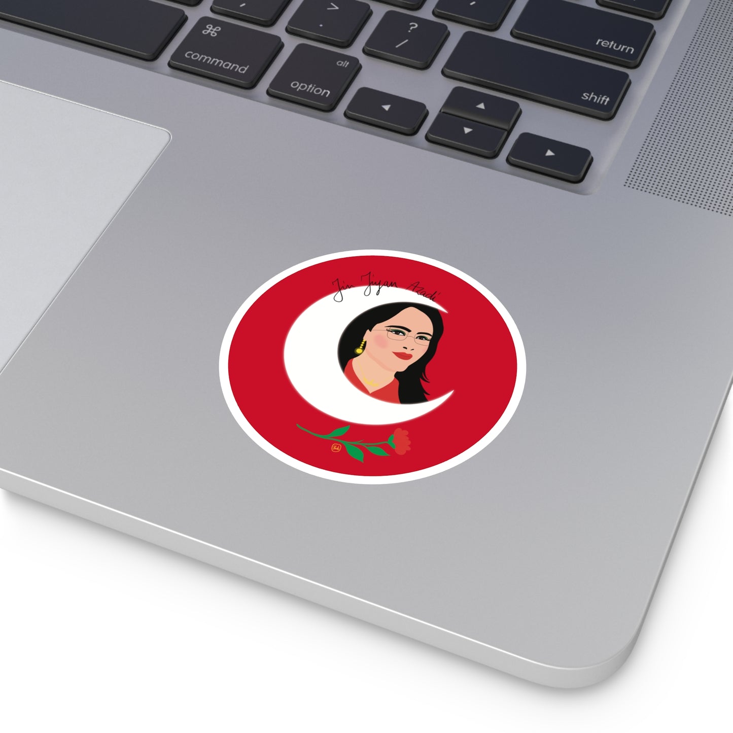 Mahsa/Jina “In the Moon” Sticker