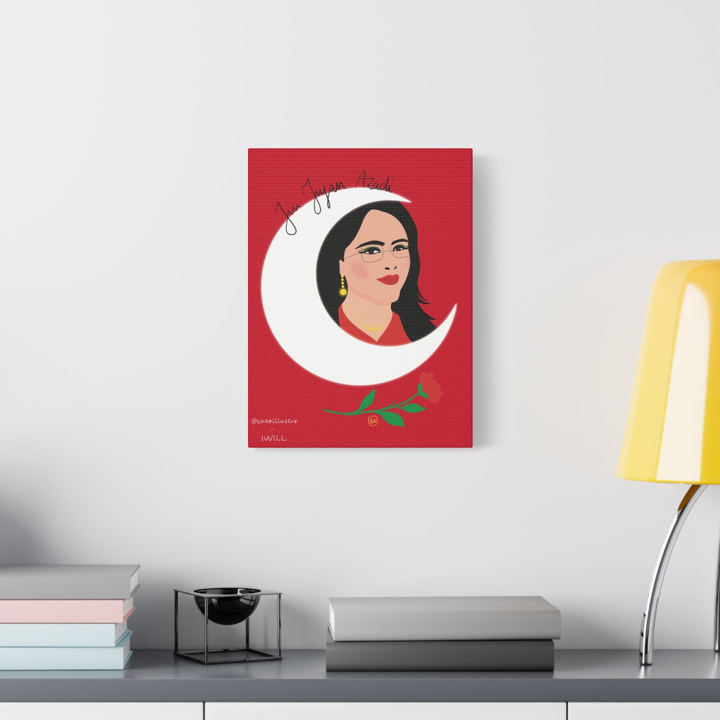 Mahsa/Jina Stretched Canvas