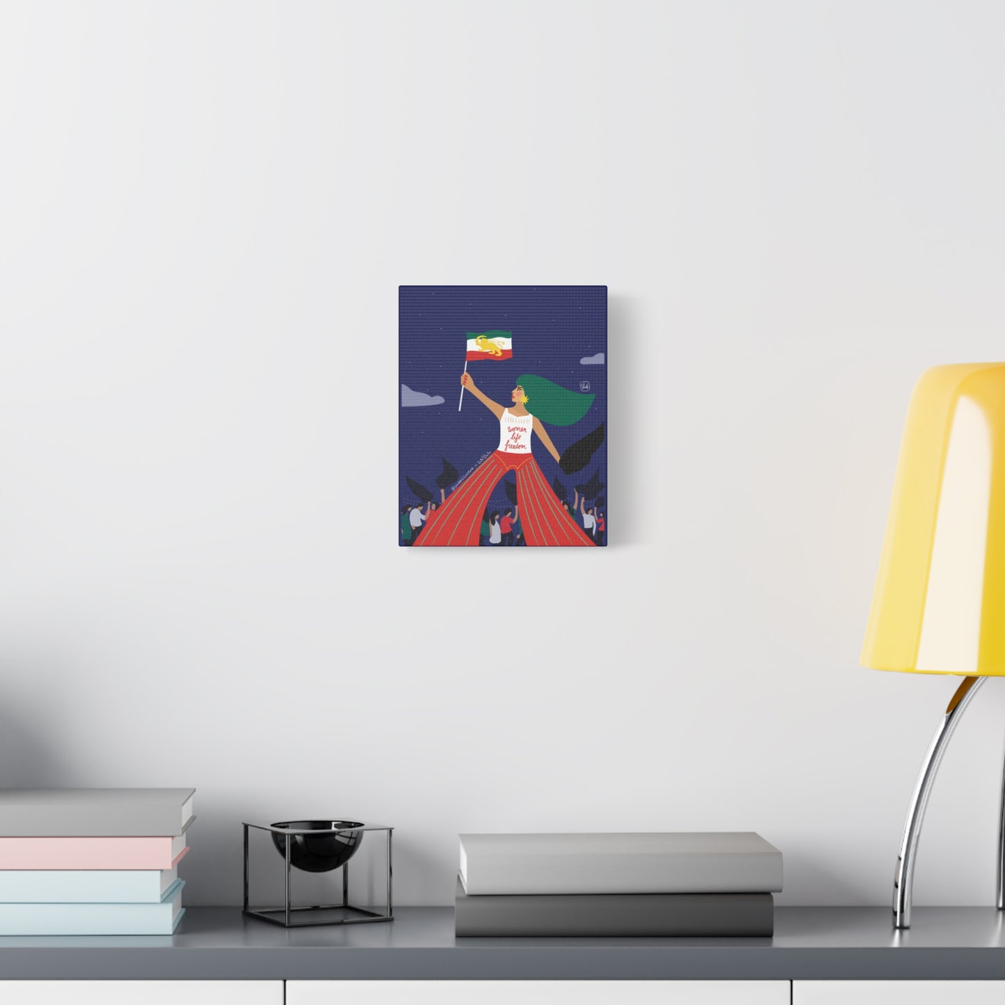Piroozi Stretched Canvas