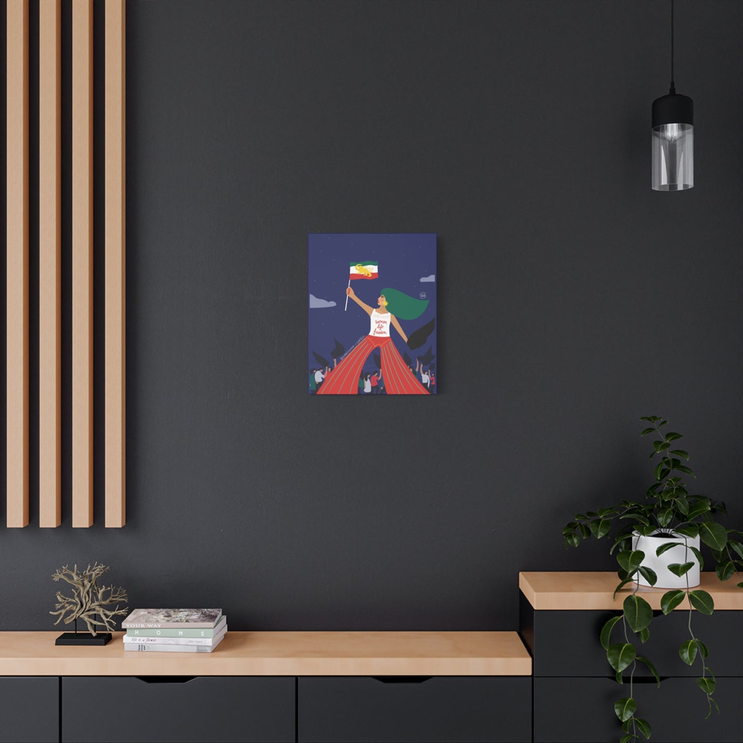 Piroozi Stretched Canvas