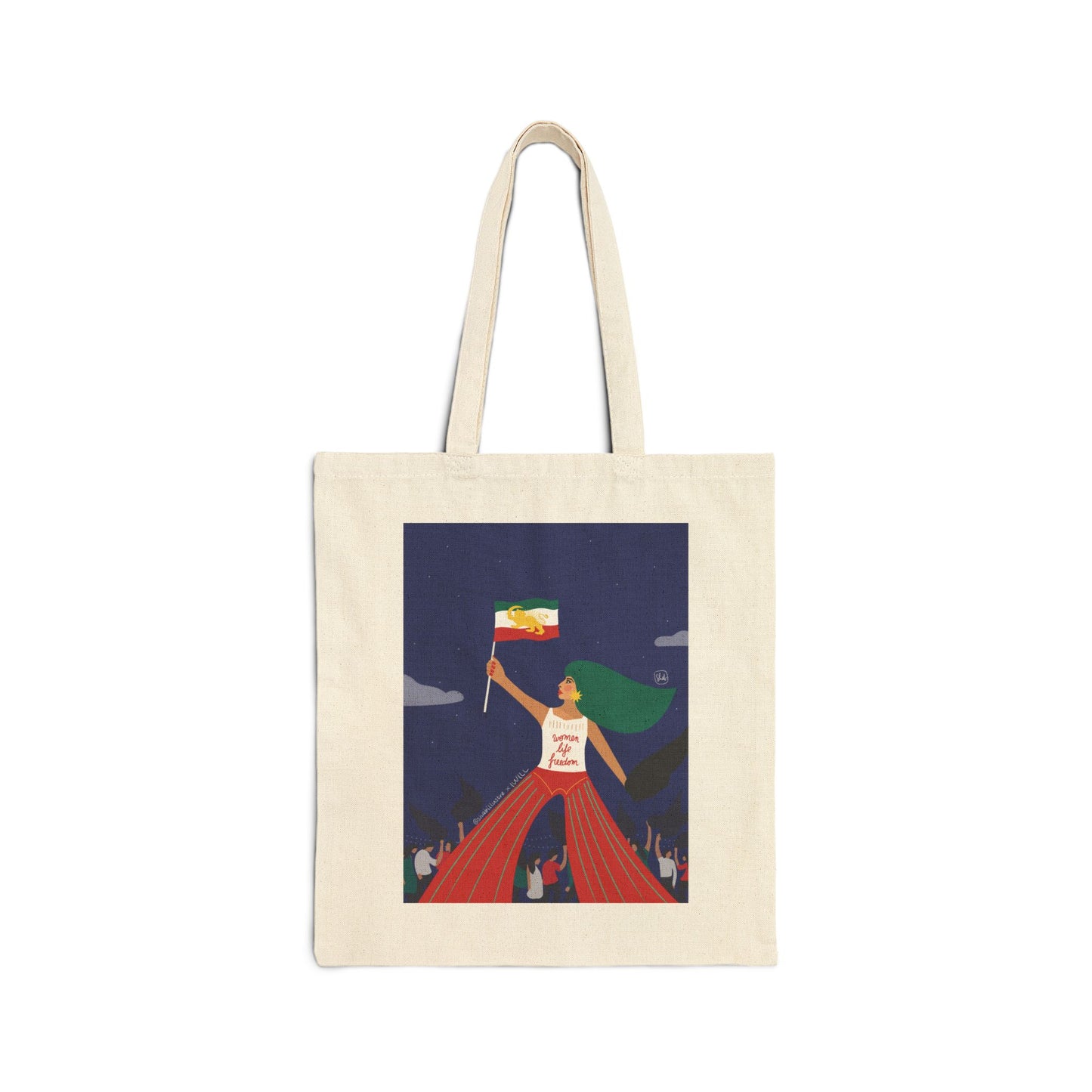 Piroozi Canvas Tote Bag