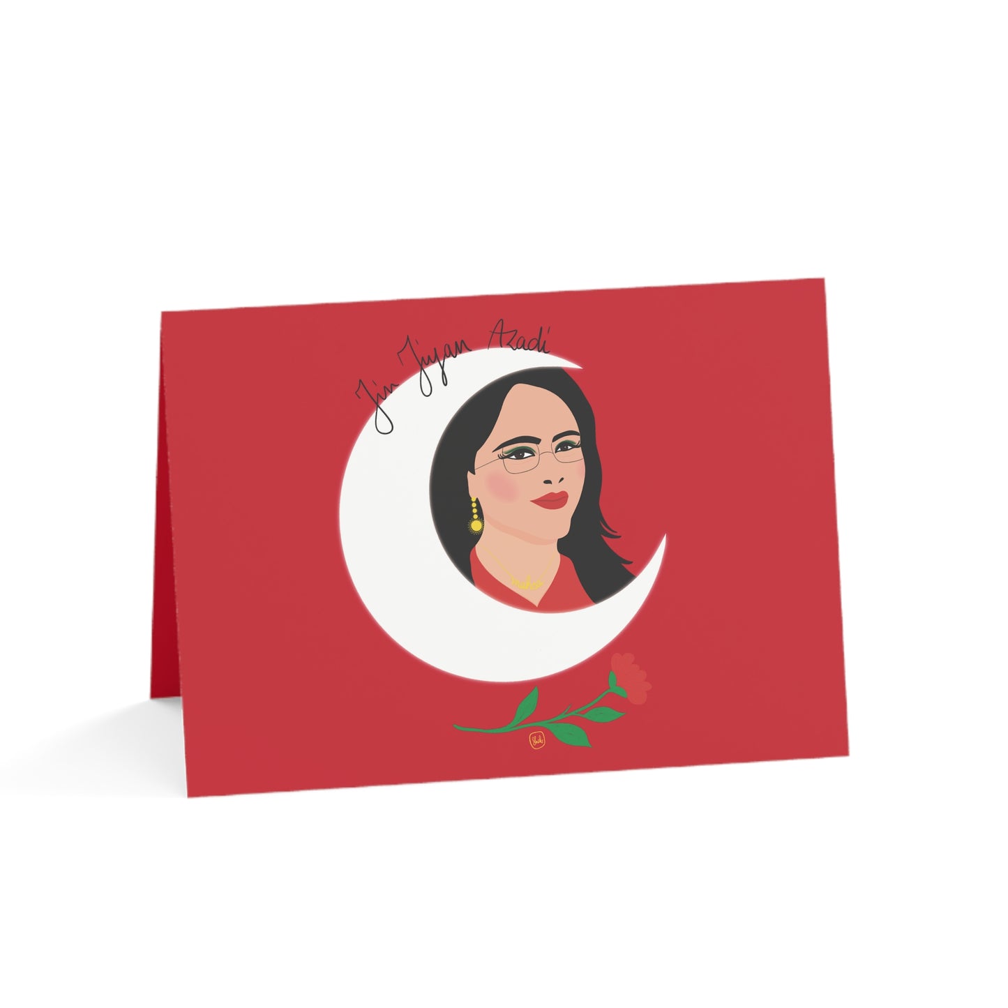 Mahsa/Jina Greeting Cards