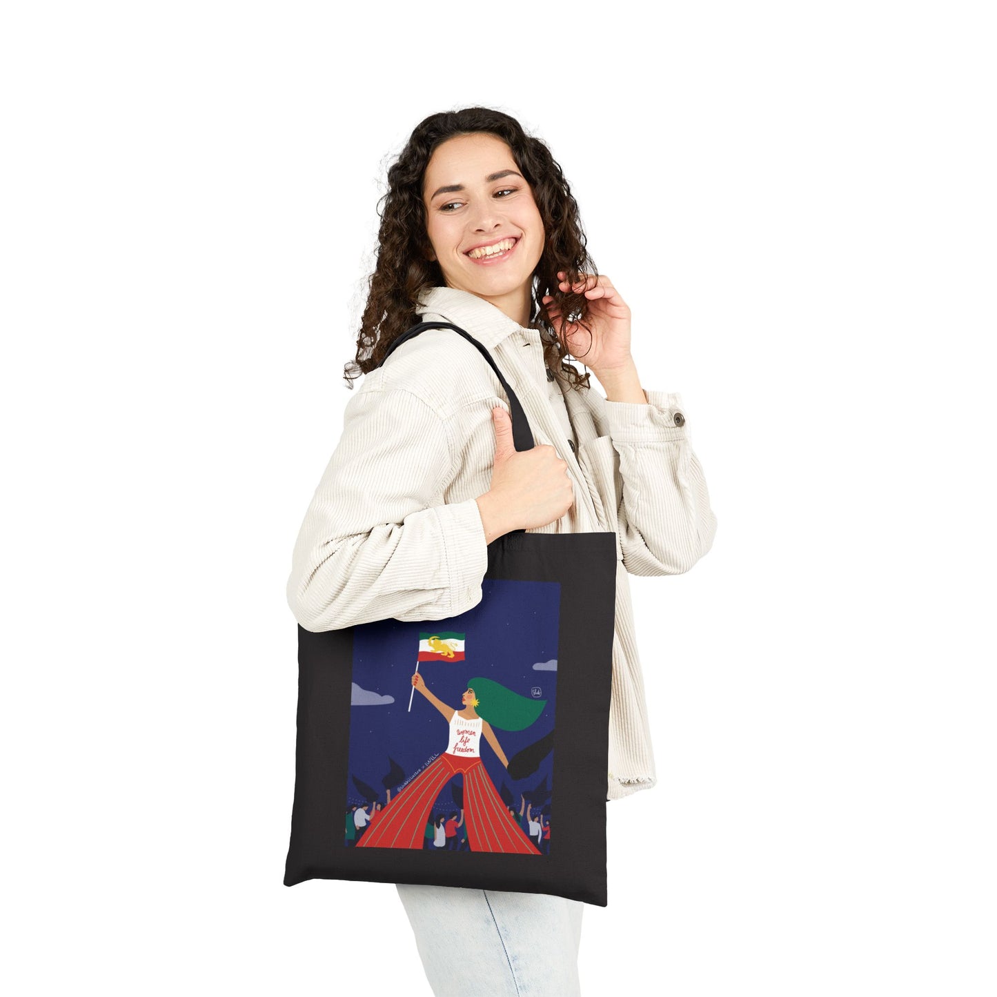 Piroozi Canvas Tote Bag