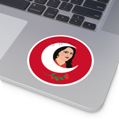 Mahsa/Jina “In the Moon” Sticker