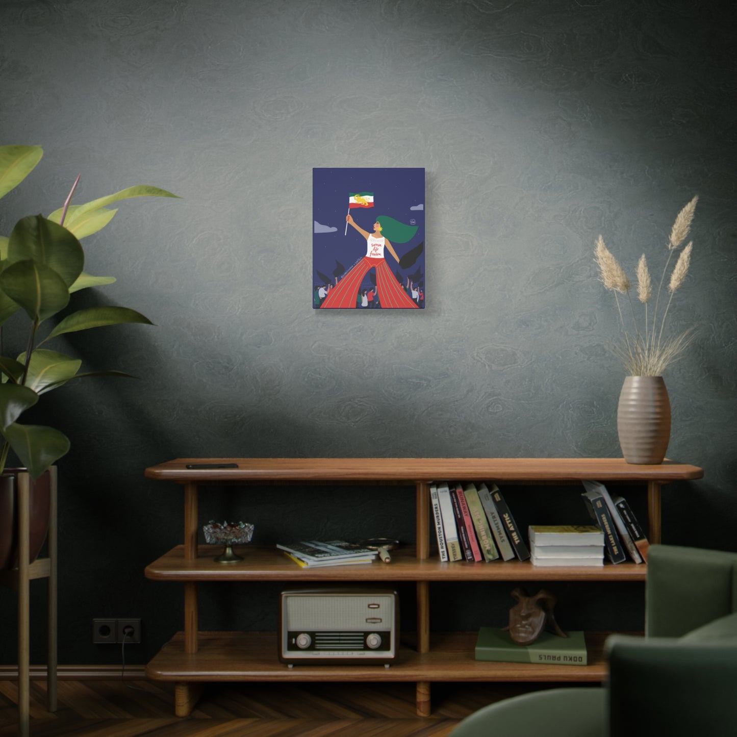 Piroozi Stretched Canvas
