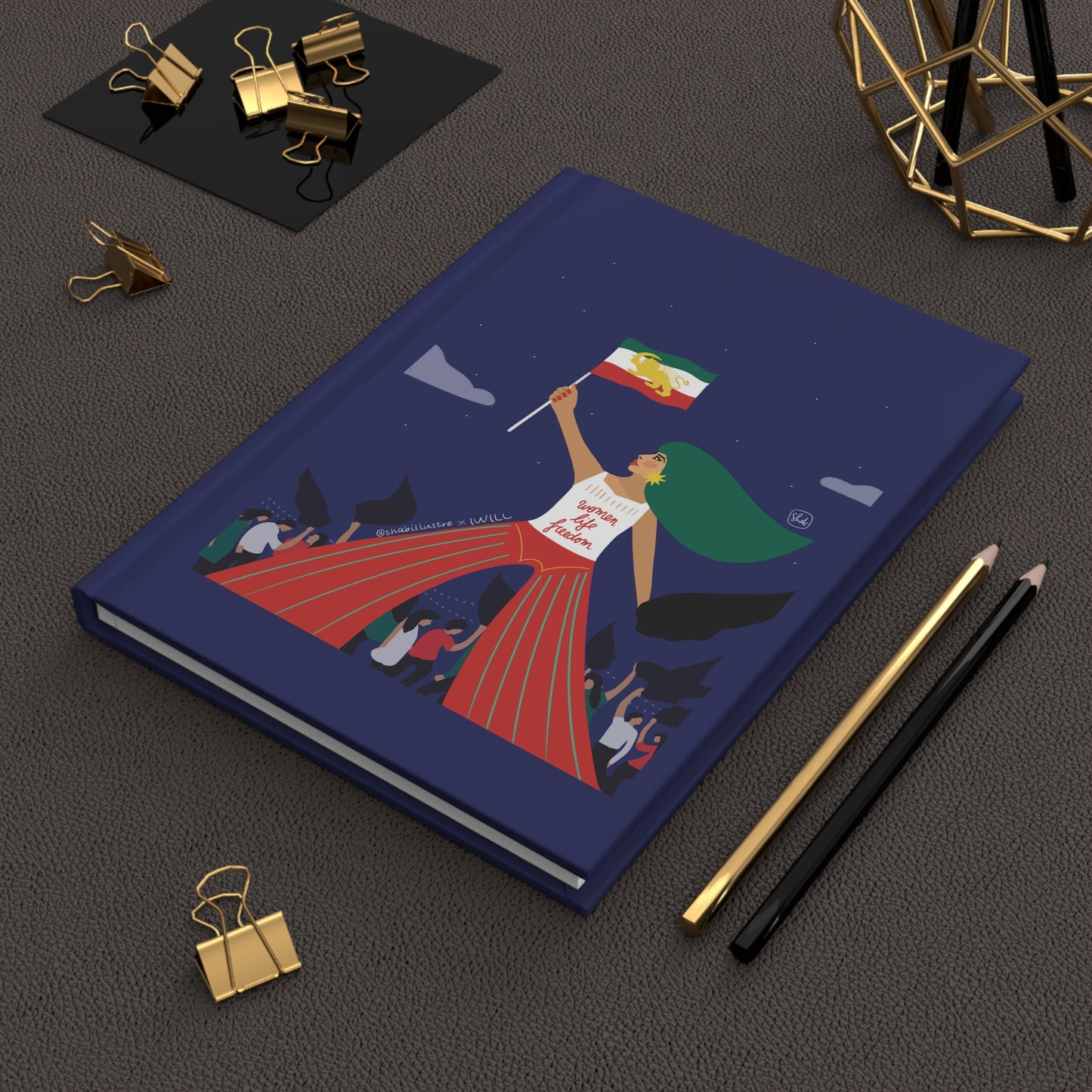 Piroozi Hardcover Journal