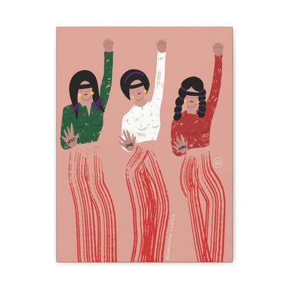 Not One More Stretched Canvas