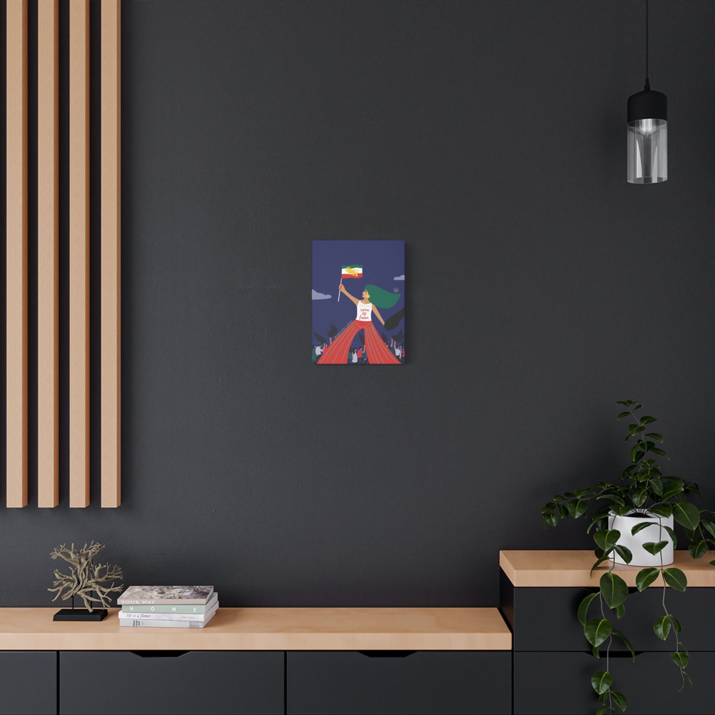 Piroozi Stretched Canvas