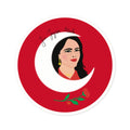 Mahsa/Jina “In the Moon” Sticker