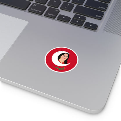 Mahsa/Jina “In the Moon” Sticker