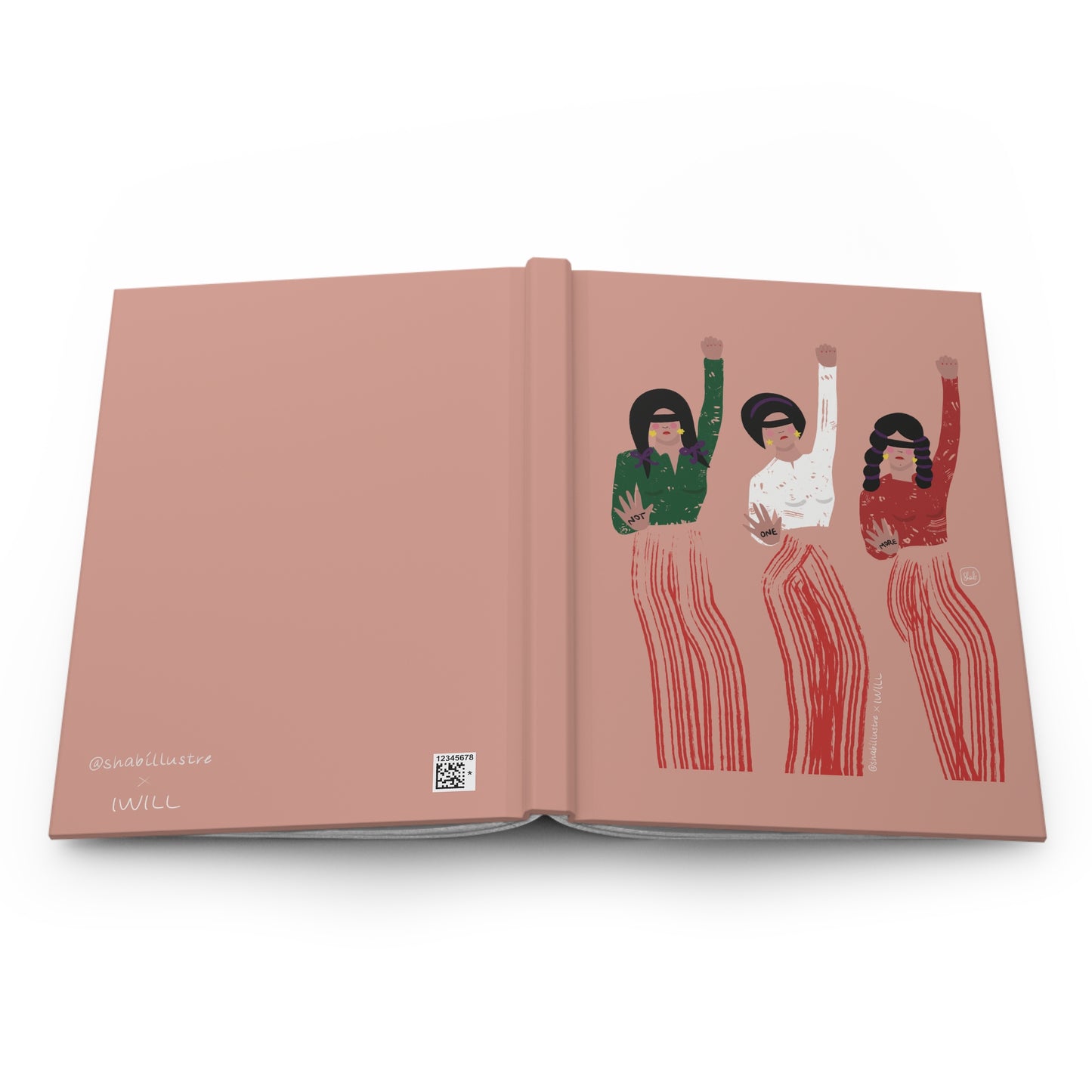 Not One More Hardcover Journal