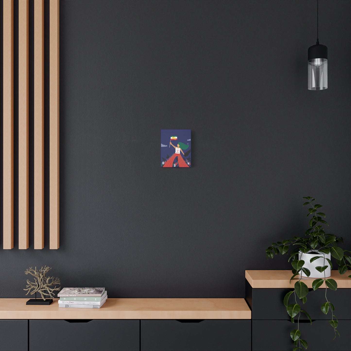 Piroozi Stretched Canvas