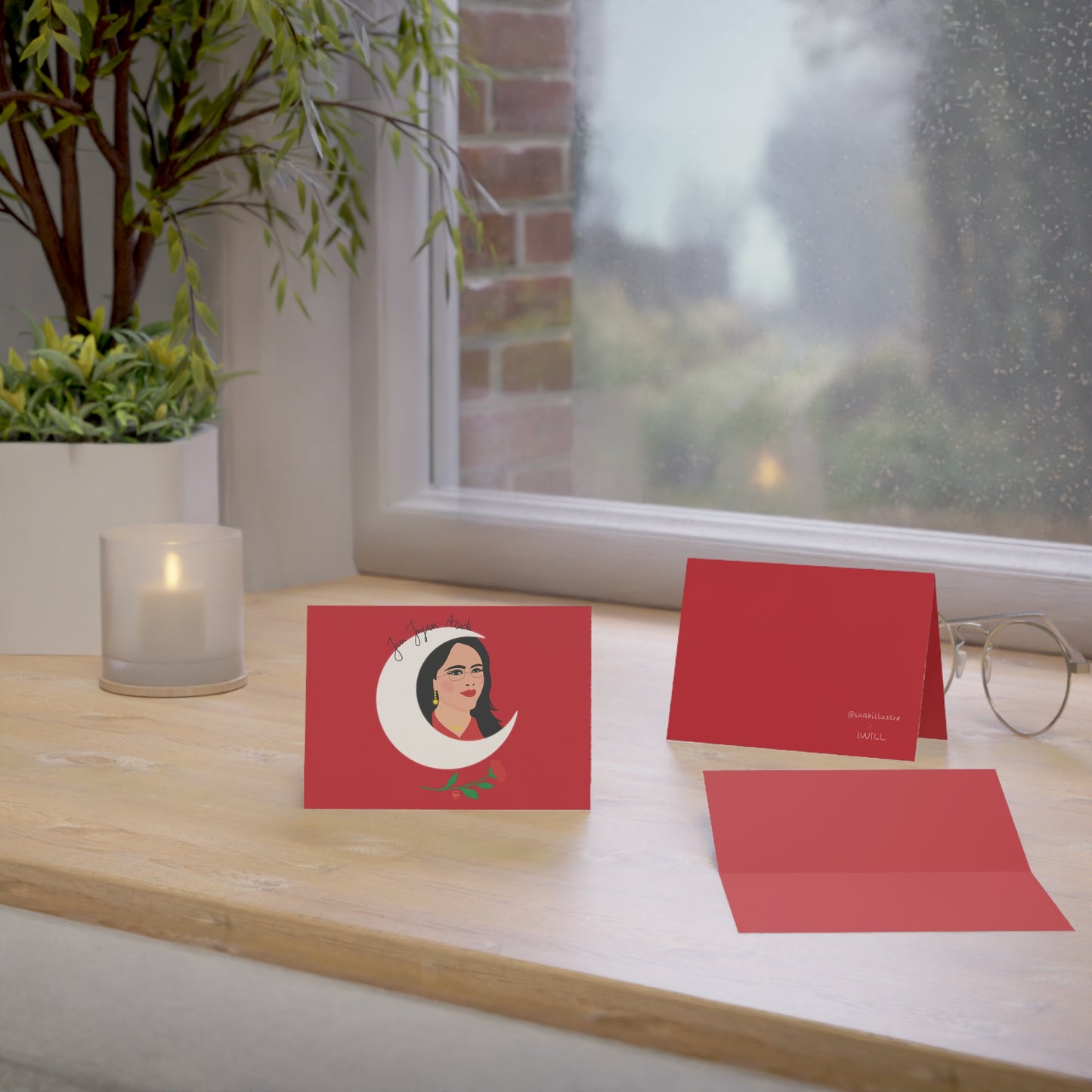 Mahsa/Jina Greeting Cards