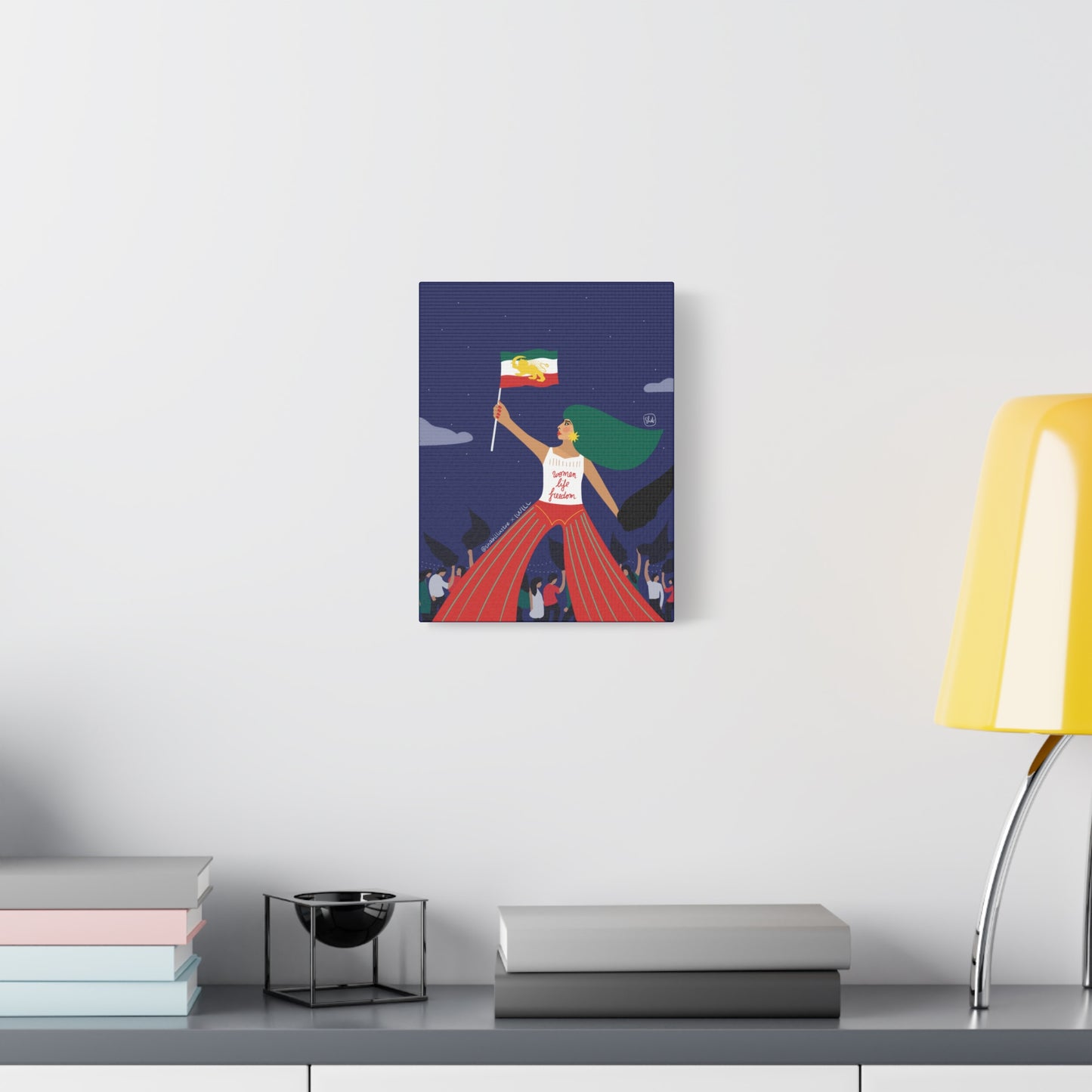 Piroozi Stretched Canvas