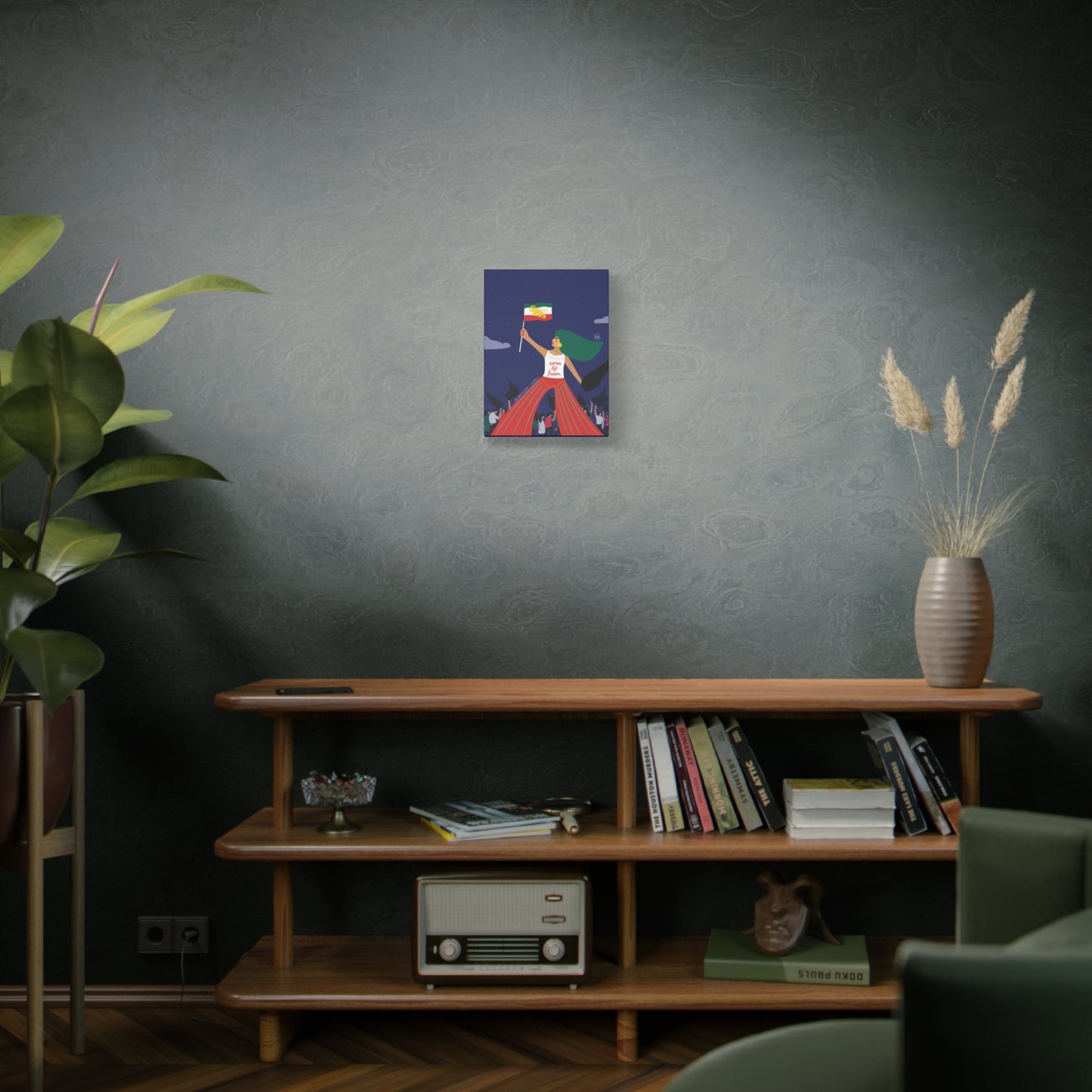 Piroozi Stretched Canvas