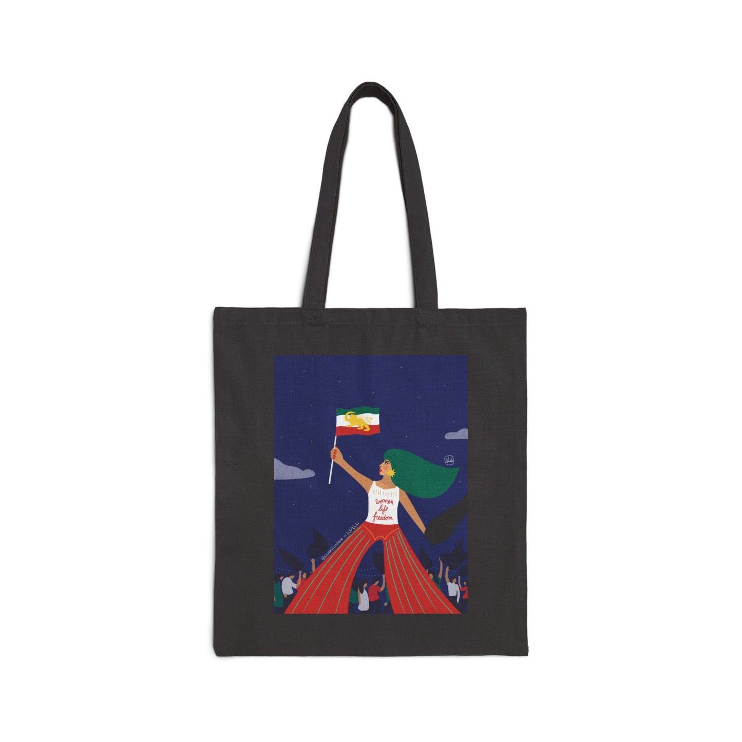 Piroozi Canvas Tote Bag
