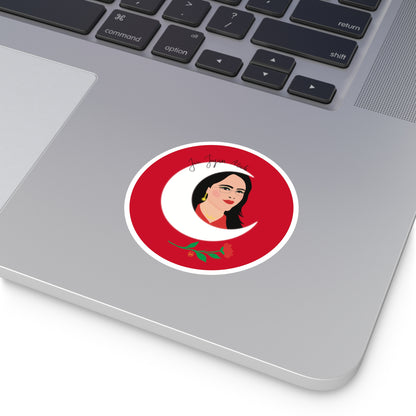 Mahsa/Jina “In the Moon” Sticker